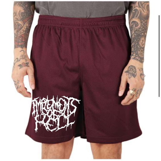 Implements of Hell Mosh Shorts w/Side and Rear Pockets