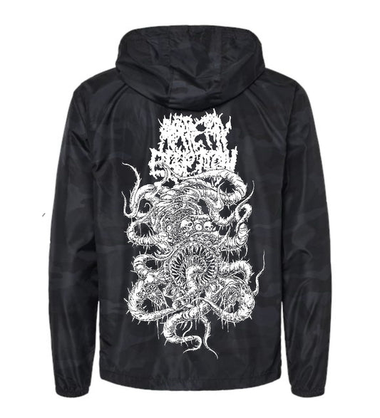 Artery Eruption Windbreaker Zipper Jacket