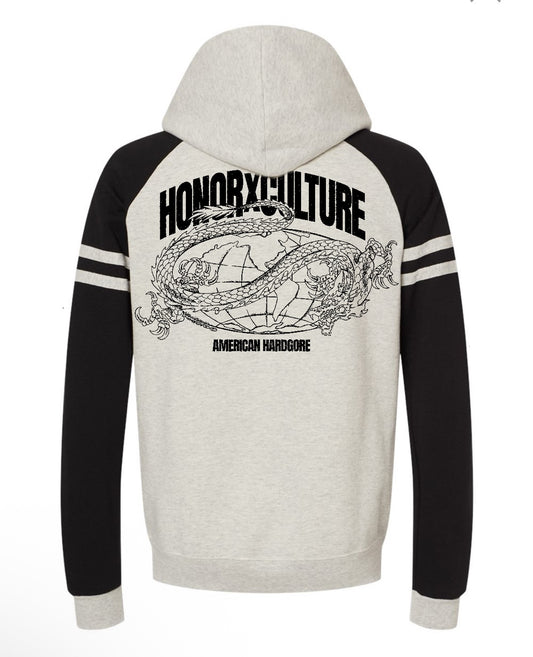 Crepitation Pullover Jersey-Style Hoodie