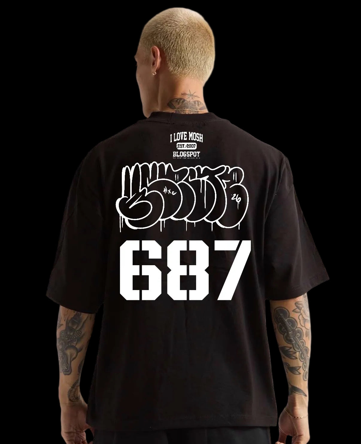ILOVEMOSH x HONORXCULTURE HEAVYWEIGHT T-SHIRT