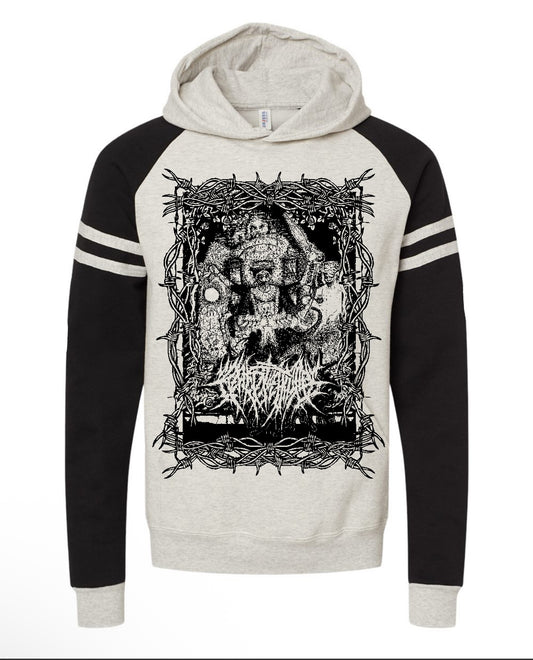 Crepitation Pullover Jersey-Style Hoodie