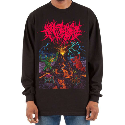 Crepitation Album Art Heavyweight Long Sleeve