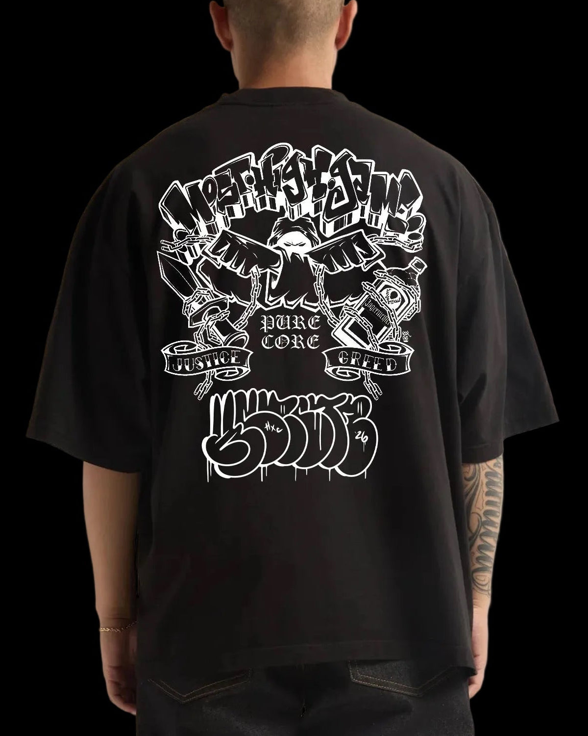MOSTHIGHGAME x MELBURN MURDA DESIGNS Heavyweight T-Shirt