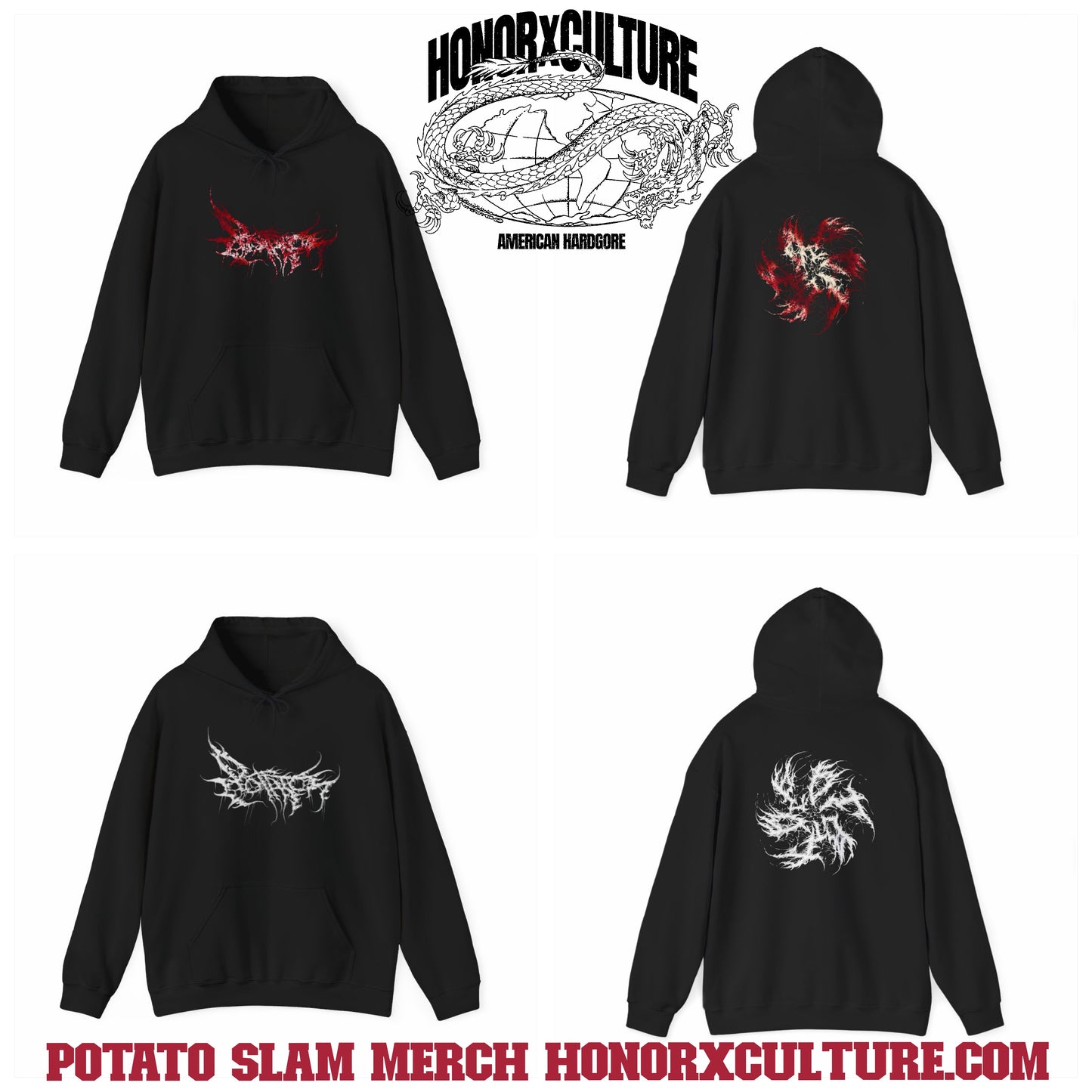 POTATO SLAM Pullover Hoodie