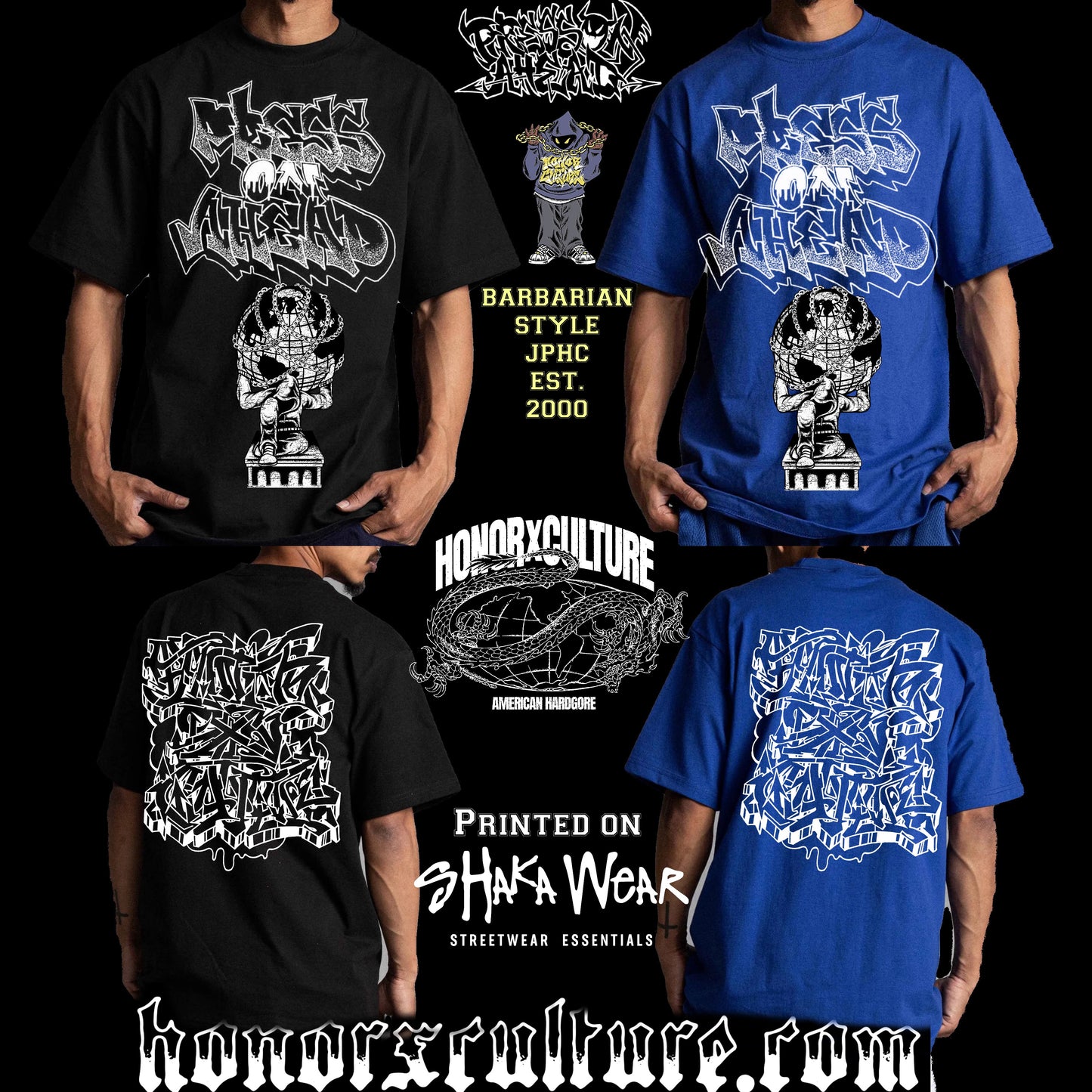 PRESS ON AHEAD JPHC HEAVYWEIGHT SHORT SLEEVE