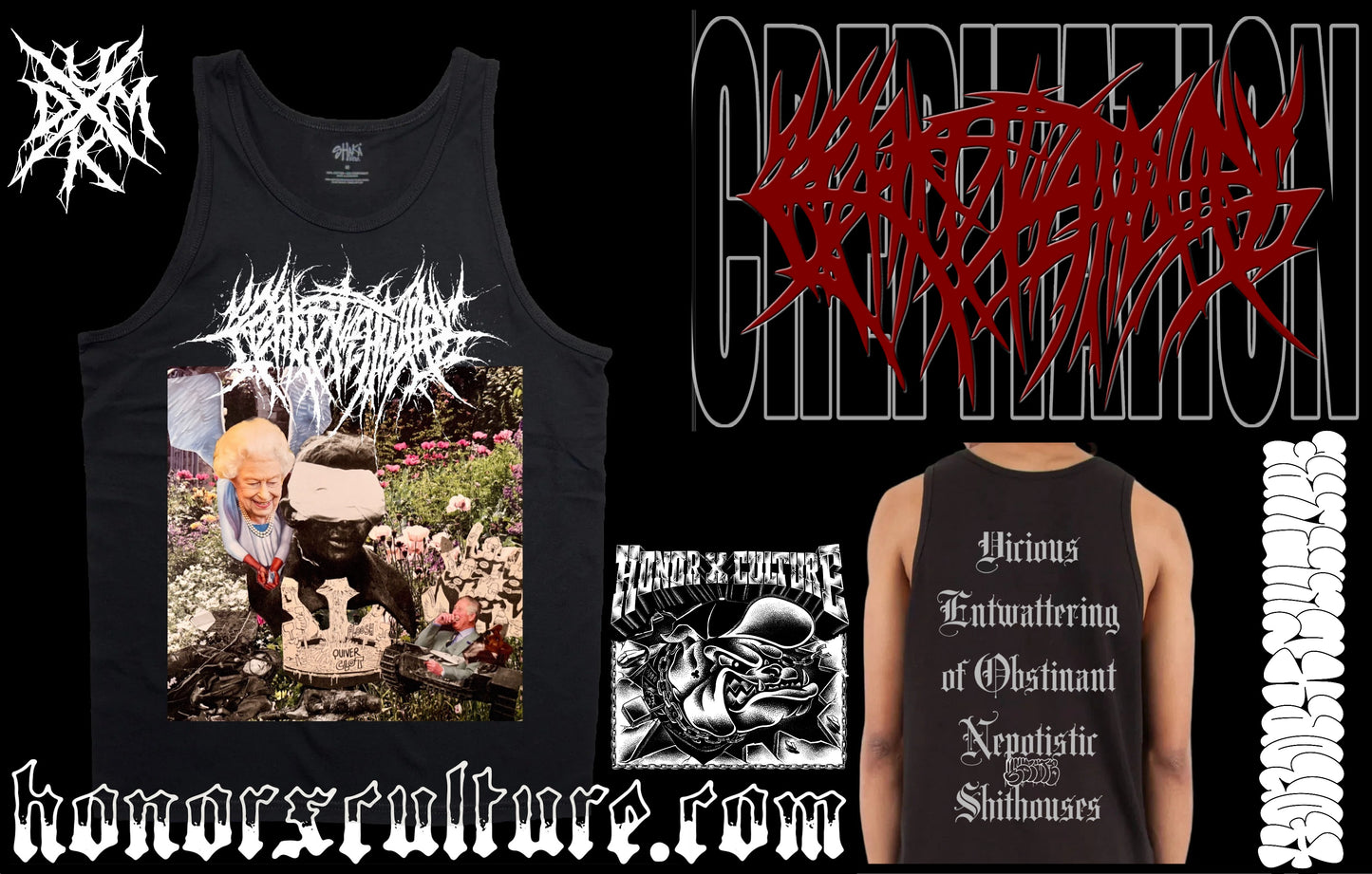 CREPITATION VICIOUS ENTWATTERING Tanktop
